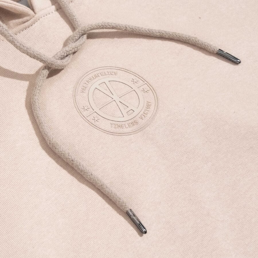 Athletica Regular Hoodie - Beige - Image 4