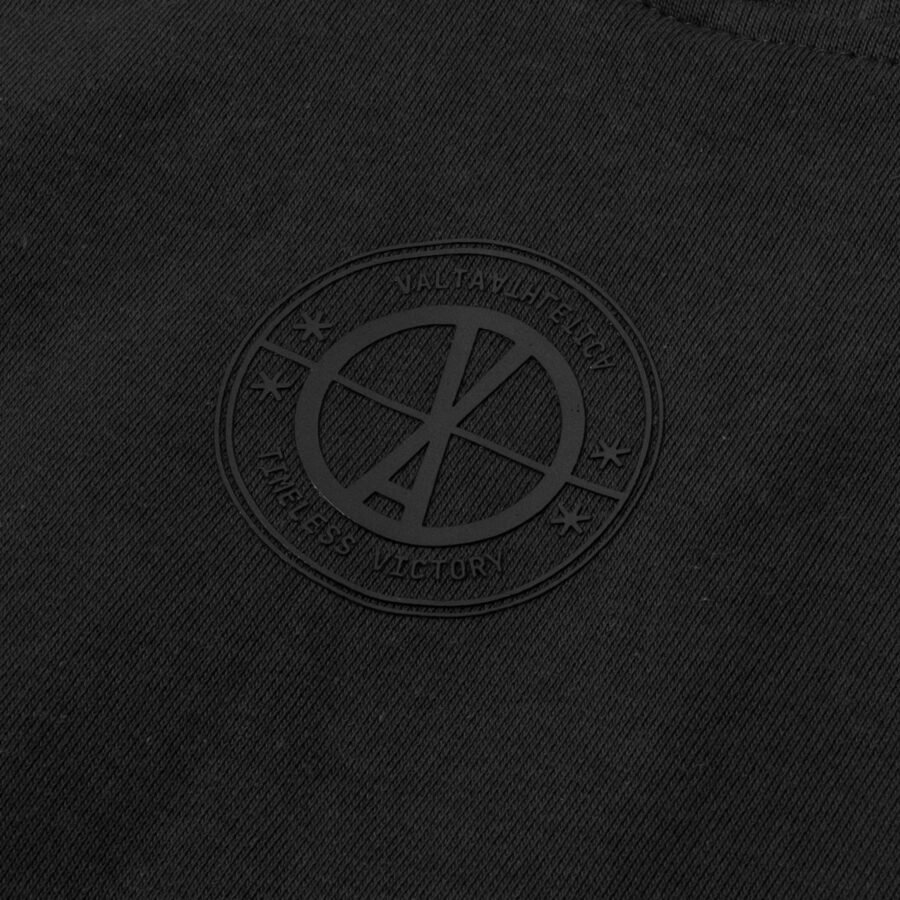 Athletica Regular Hoodie - Black - Image 3
