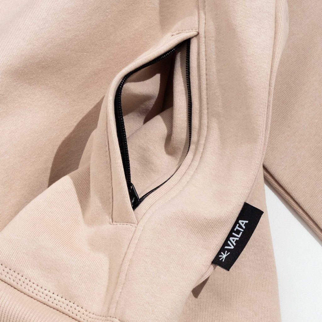 Basic Regular Hoodie - Beige - Image 4