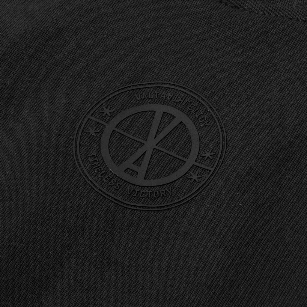 Athletica Regular Hoodie – Black - Image 3