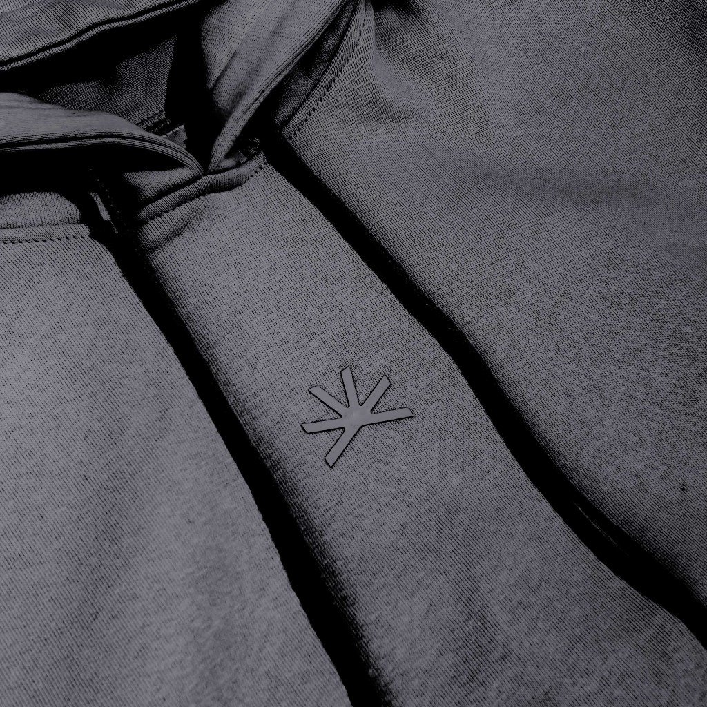 Basic Regular Hoodie - Dark Grey - Image 3