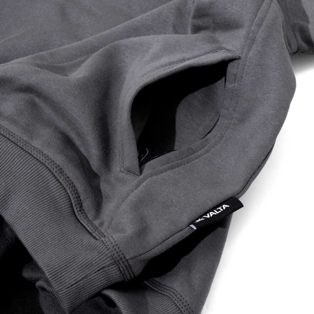 Basic Regular Hoodie - Dark Grey - Image 4