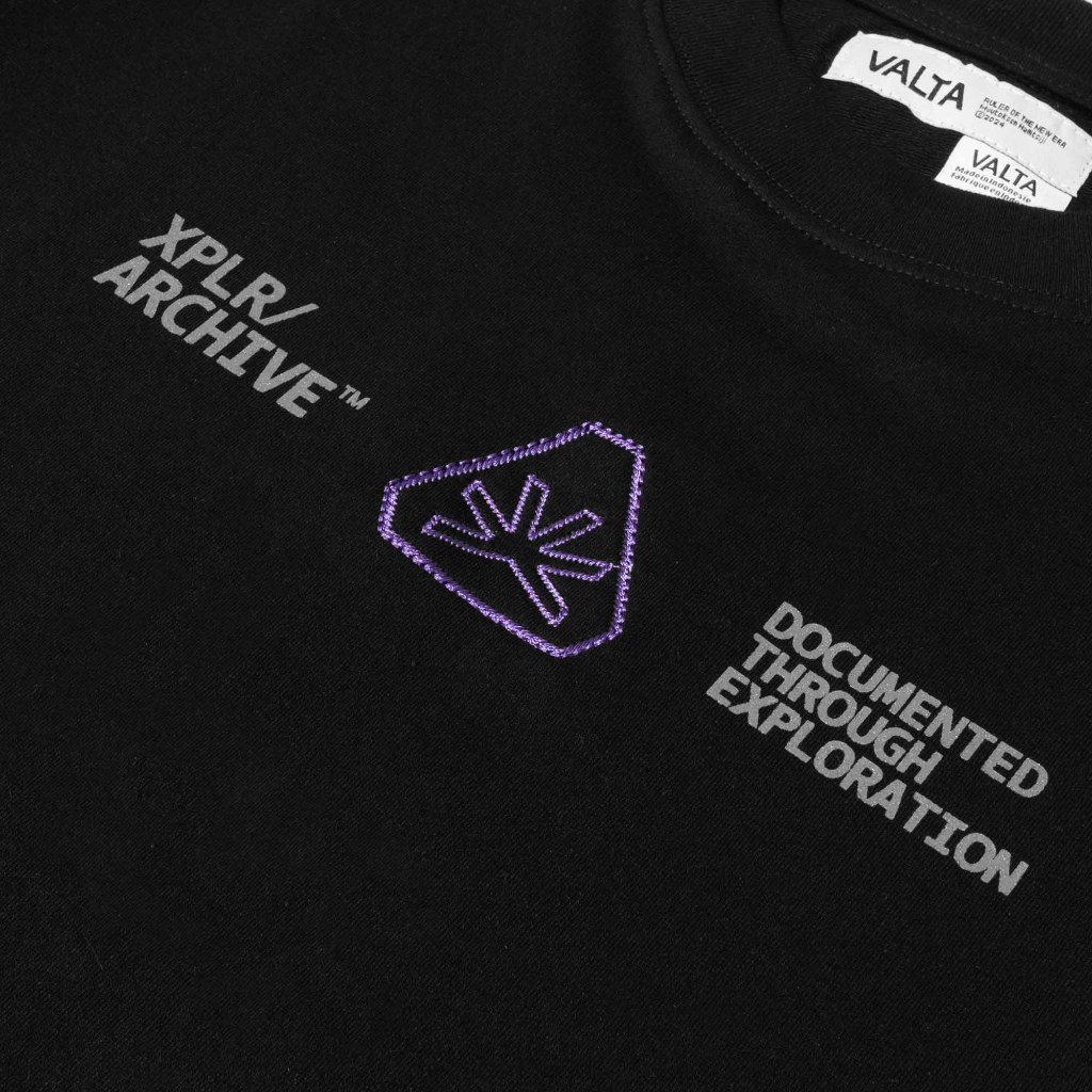VALTA DAILY CONDITIONS — XPLR/ARCHIVE TEE BLACK - Image 3