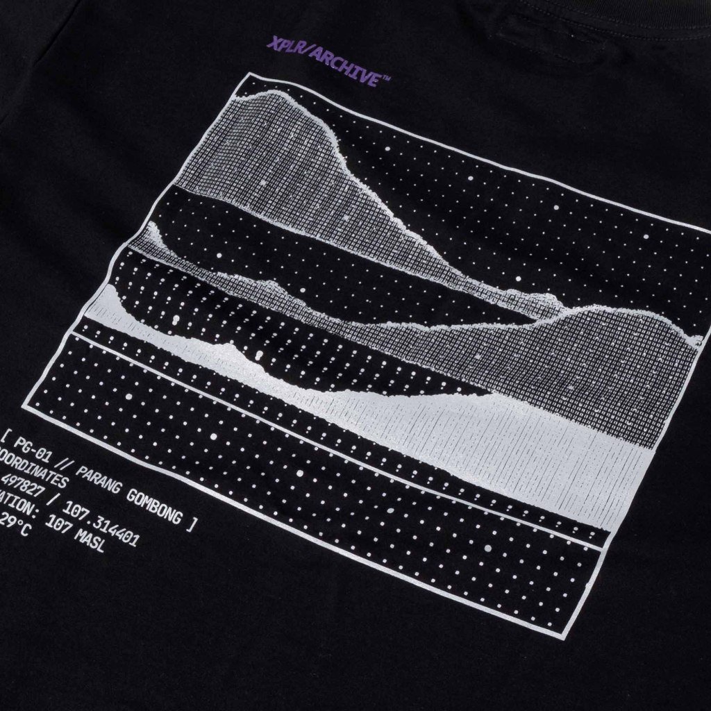 VALTA GEO TRACE: PARANG GOMBONG — XPLR/ARCHIVE TEE BLACK - Image 4
