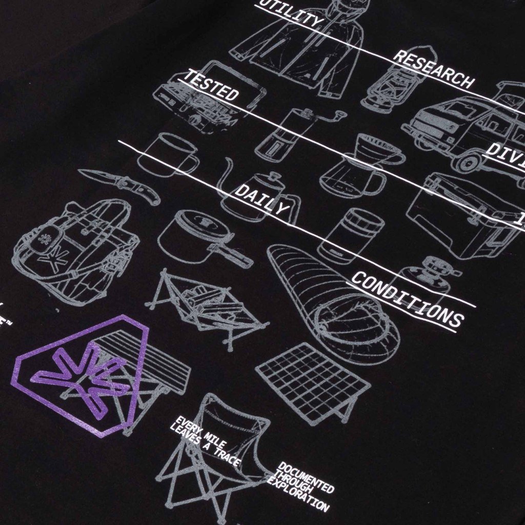 VALTA DAILY CONDITIONS — XPLR/ARCHIVE TEE BLACK - Image 4